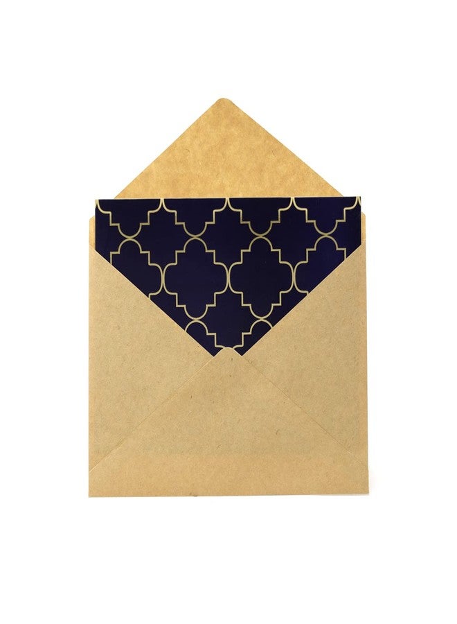 Confetti! All Occasion Greeting Cards Box Set, 4 x 6 inch, Assorted Blank Note Cards & Envelopes, 6 Elegant Gold Foil Geometric Designs, Blank Inside (Pack of 12) - Image 4